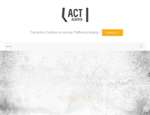 Tablet Screenshot of actalberta.org